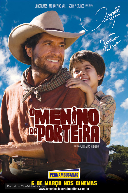 Menino da Porteira, O - Brazilian Movie Poster