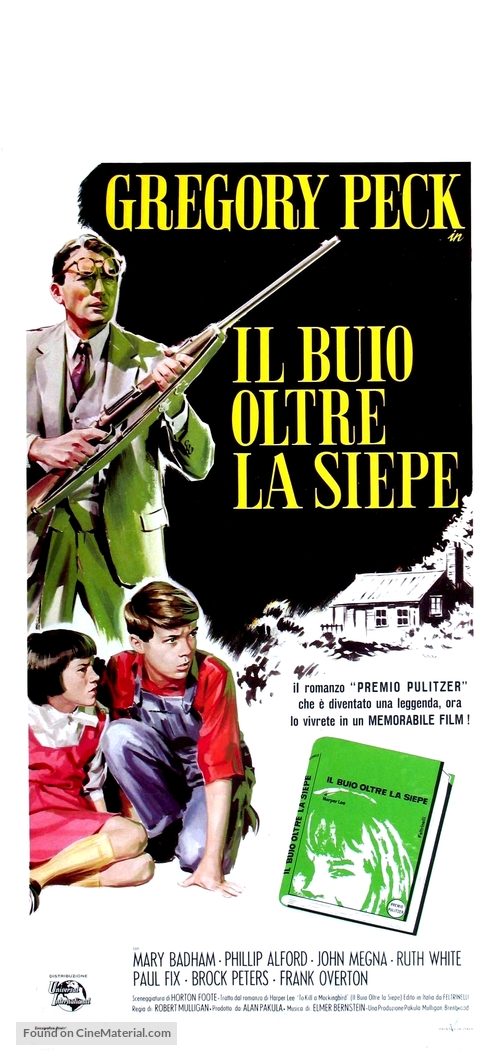 To Kill a Mockingbird - Italian Movie Poster