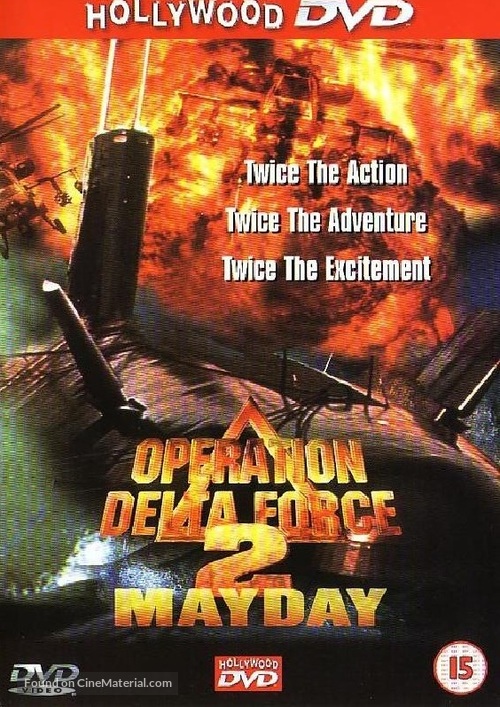 Operation Delta Force 2: Mayday - British Movie Cover