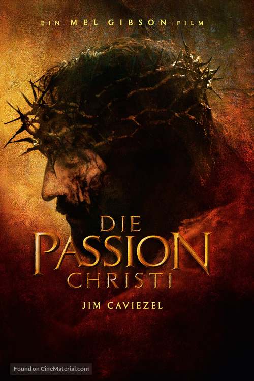 The Passion of the Christ - German Movie Cover