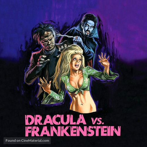 Dracula Vs. Frankenstein - poster
