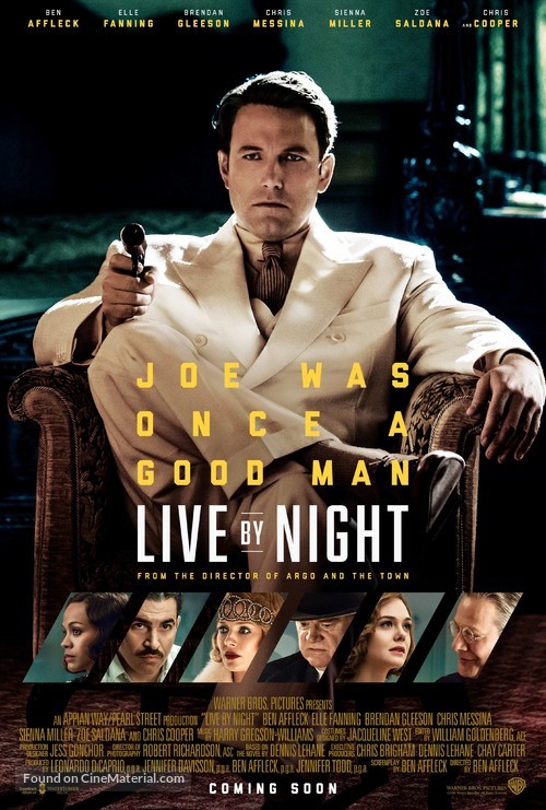 Live by Night - Movie Poster