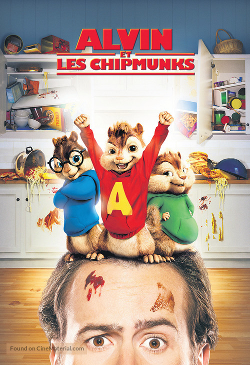 Alvin and the Chipmunks - French Movie Cover