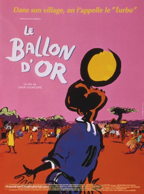 Le ballon d&#039;or - French Movie Poster