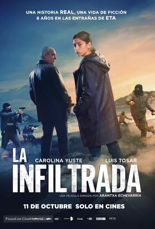 La infiltrada - Spanish Movie Poster