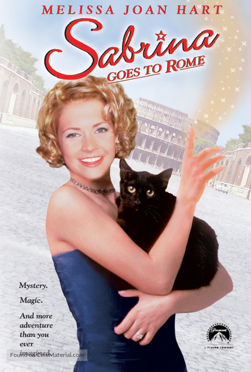 Sabrina Goes to Rome - Australian Movie Cover