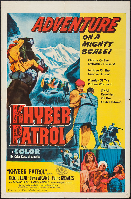 Khyber Patrol - Movie Poster