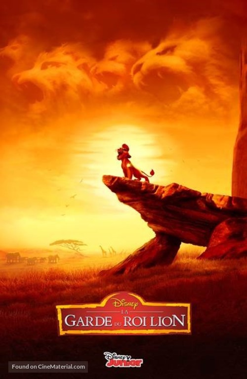 The Lion Guard: Return of the Roar - French Movie Poster