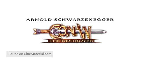 Conan The Destroyer - Logo