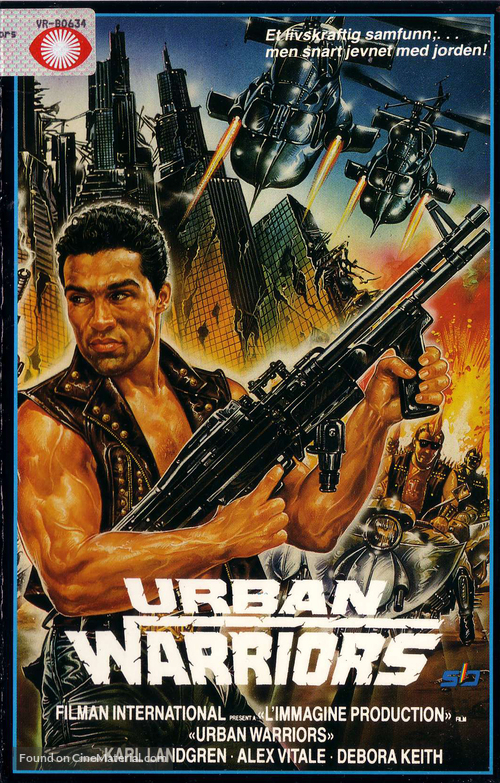Urban Warriors - Norwegian VHS movie cover