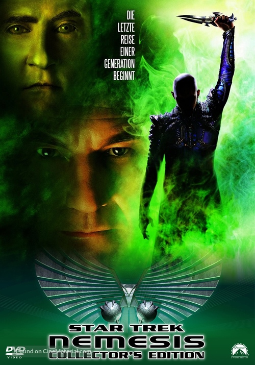 Star Trek: Nemesis - German Movie Cover