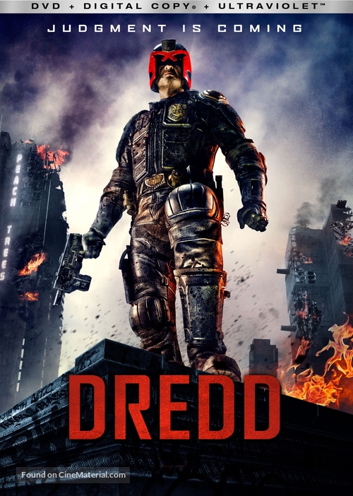 Dredd - DVD movie cover