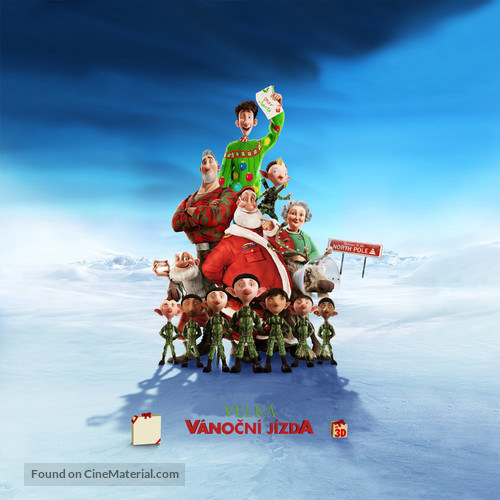 Arthur Christmas - Czech Movie Poster