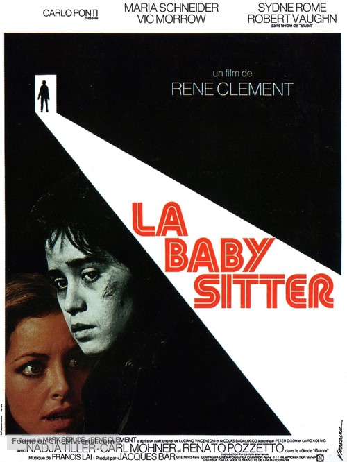 La baby sitter - French Movie Poster