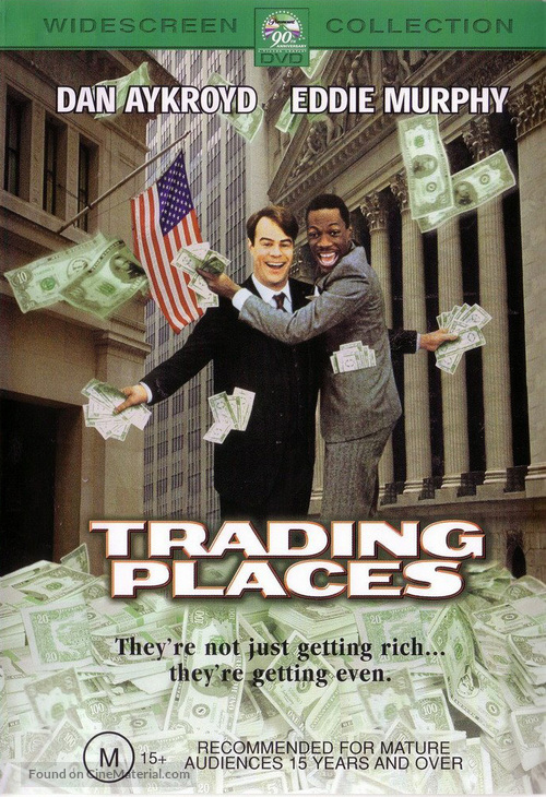 Trading Places - Australian DVD movie cover