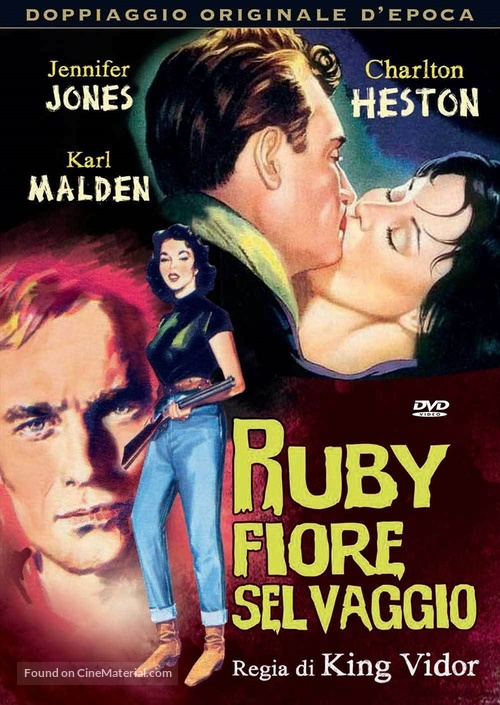 Ruby Gentry - Italian DVD movie cover