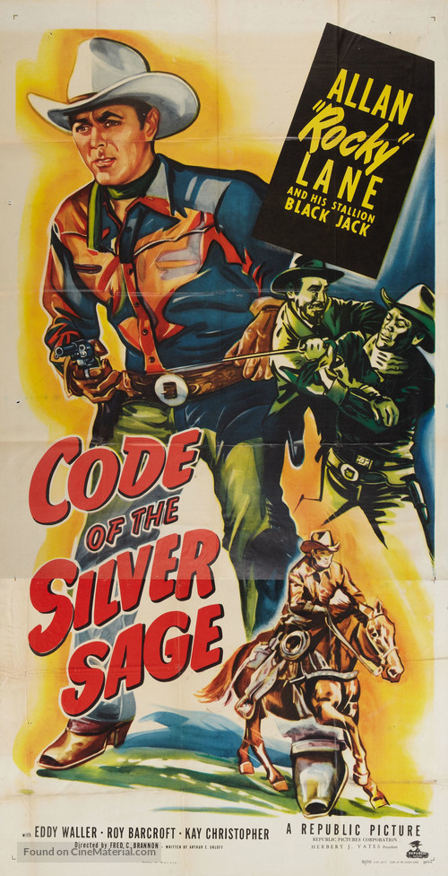 Code of the Silver Sage - Movie Poster