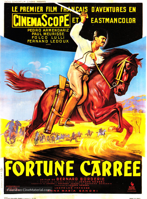 Fortune carr&eacute;e - French Movie Poster
