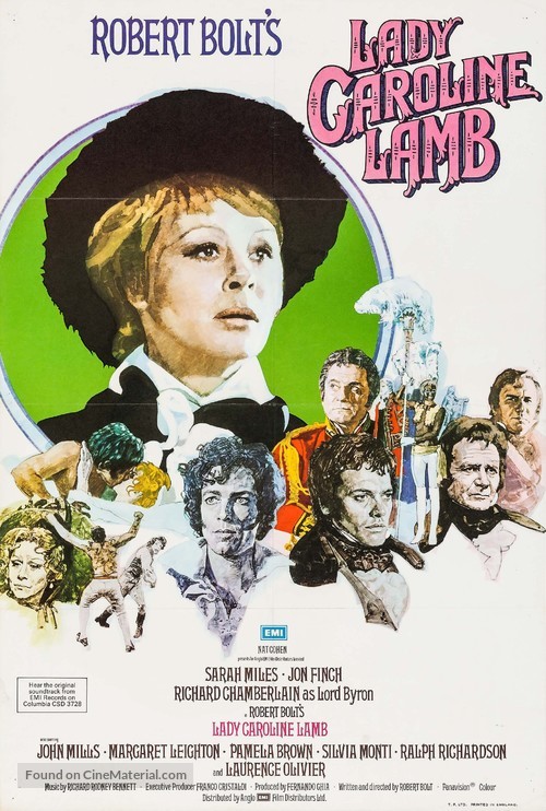 Lady Caroline Lamb - British Movie Poster