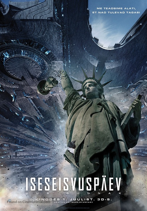 Independence Day: Resurgence - Estonian Movie Poster