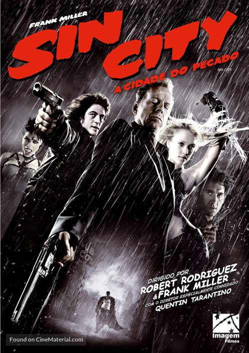 Sin City - Brazilian DVD movie cover