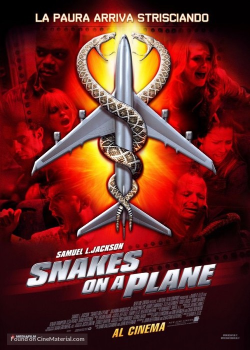 Snakes on a Plane - Italian Movie Poster