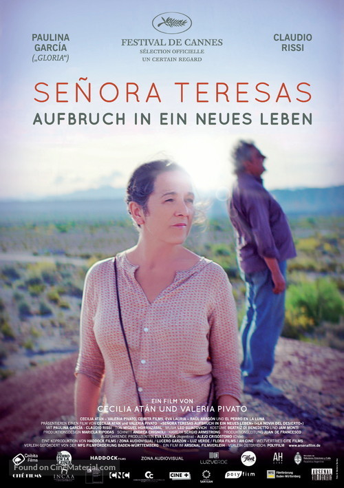 La Novia del Desierto - German Movie Poster