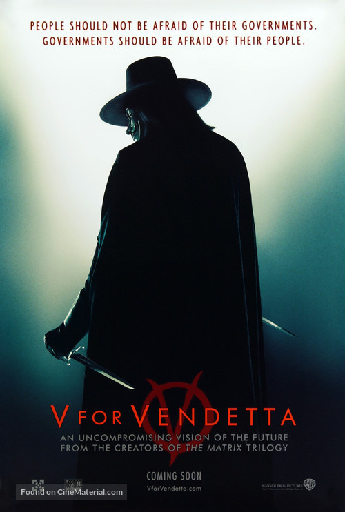 V for Vendetta - Movie Poster