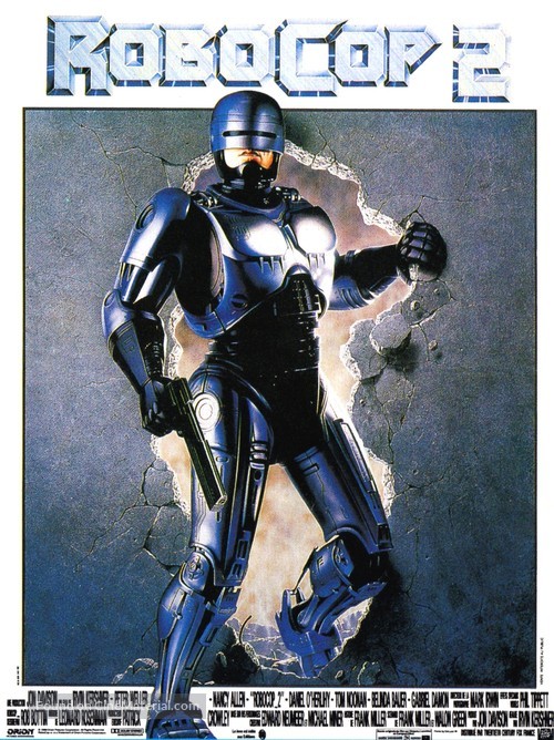 RoboCop 2 - French Movie Poster