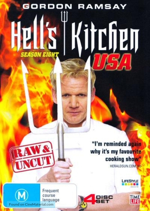 &quot;Hell&#039;s Kitchen&quot; - Australian DVD movie cover