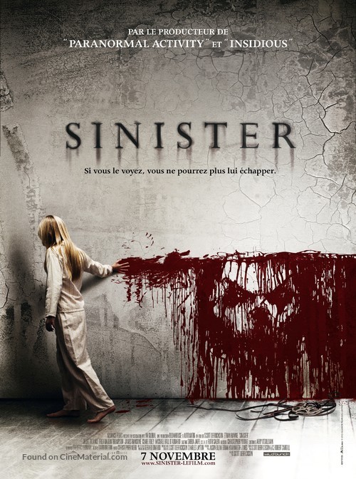 Sinister - French Movie Poster