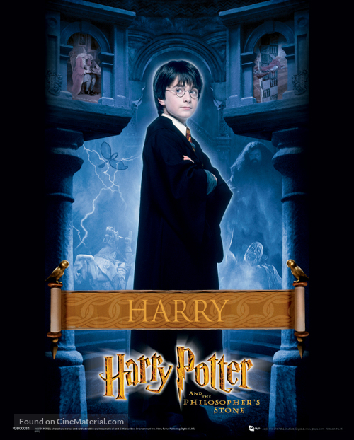 Harry Potter and the Philosopher&#039;s Stone - British Movie Poster