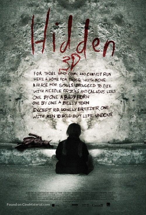 Hidden 3D - Movie Poster