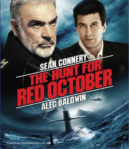 The Hunt for Red October - Blu-Ray movie cover