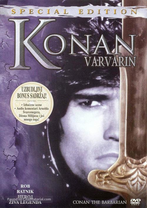 Conan The Barbarian - Croatian Movie Cover