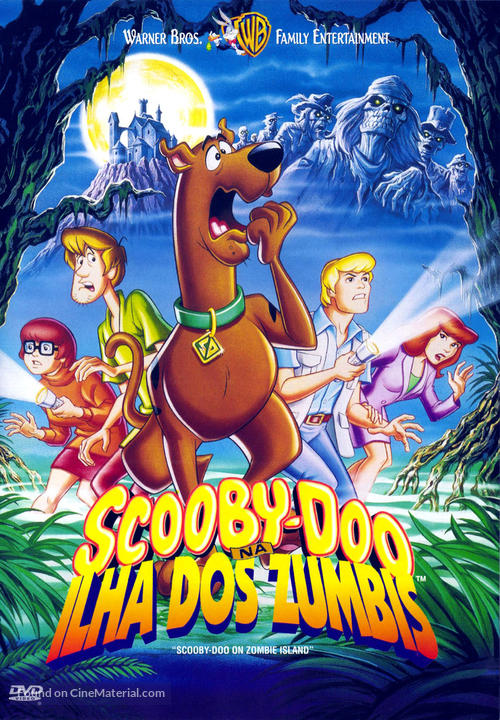 Scooby-Doo on Zombie Island - Brazilian Movie Cover