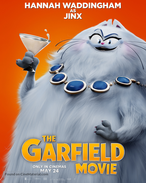 The Garfield Movie - British Movie Poster