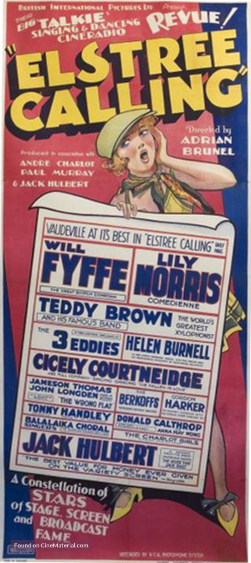 Elstree Calling - Movie Poster