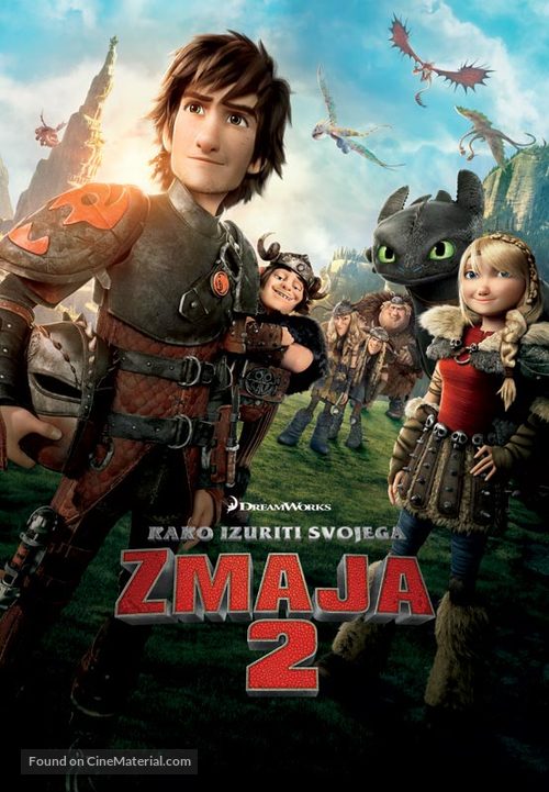 How to Train Your Dragon 2 - Slovenian Movie Poster