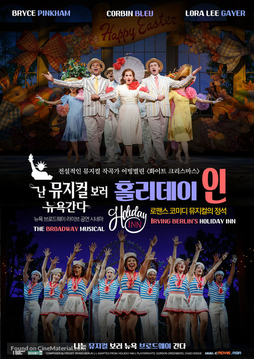 Holiday Inn, the New Irving Berlin Musical: Live - South Korean Movie Poster