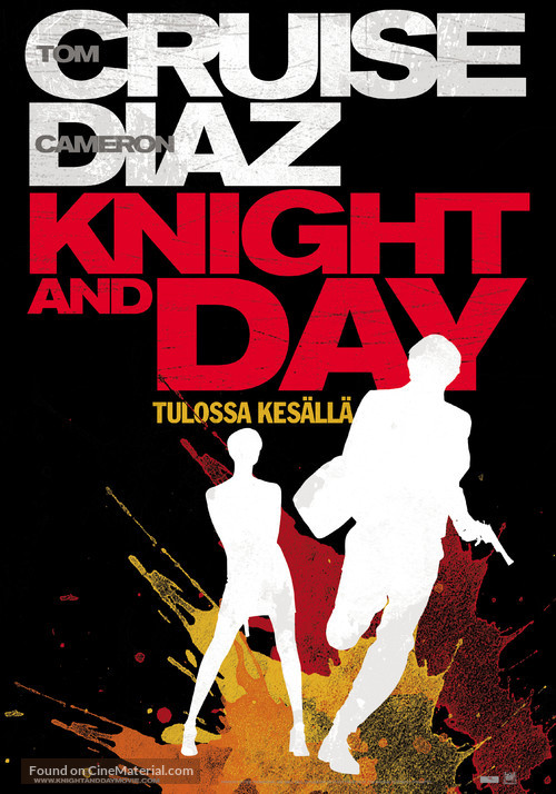 Knight and Day - Finnish Movie Poster