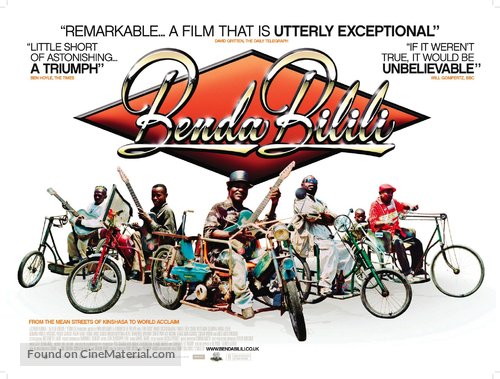 Benda Bilili! - British Movie Poster