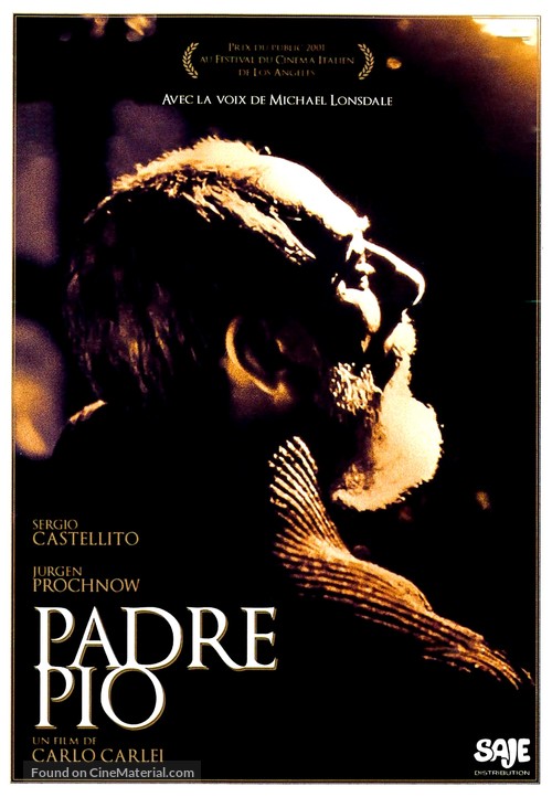 Padre Pio - French DVD movie cover