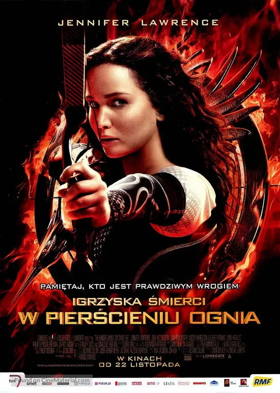 The Hunger Games: Catching Fire - Polish Movie Poster