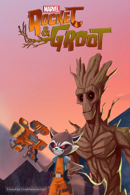Rocket &amp; Groot - Movie Poster