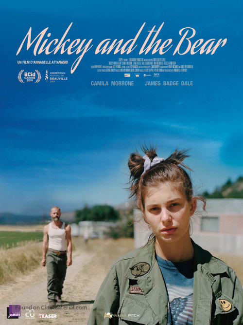 Mickey and the Bear - French Movie Poster