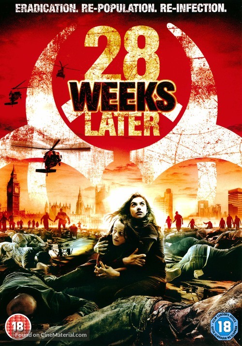 28 Weeks Later - British DVD movie cover