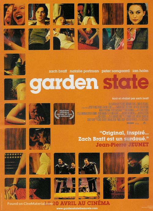 Garden State - French Movie Poster