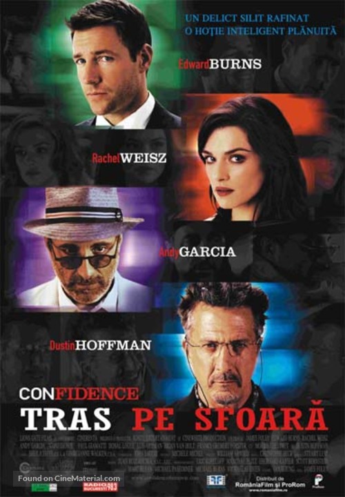 Confidence - Romanian Movie Poster