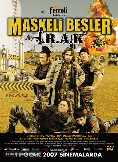 Maskeli besler: Irak - Turkish Movie Poster